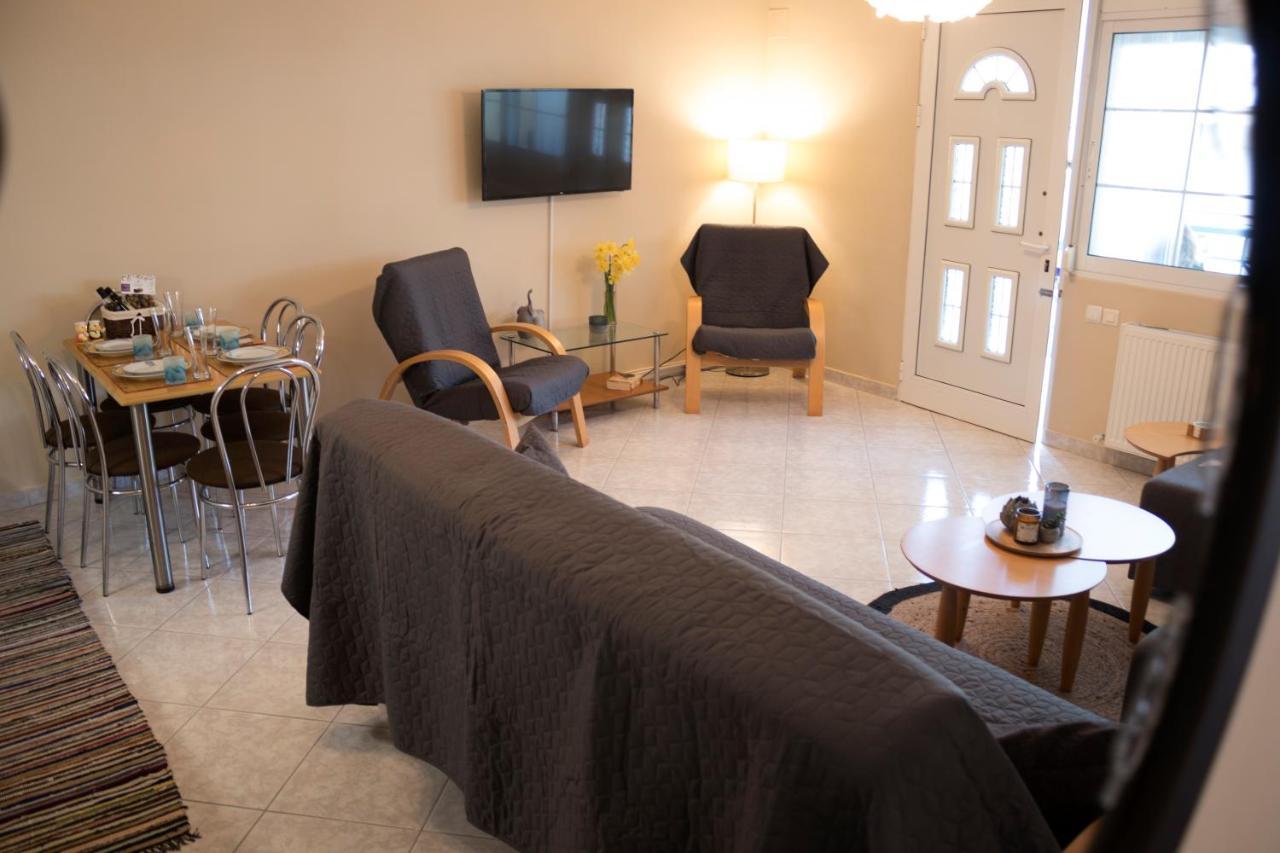 Silene Luxury Apartment Néa Péramos Buitenkant foto