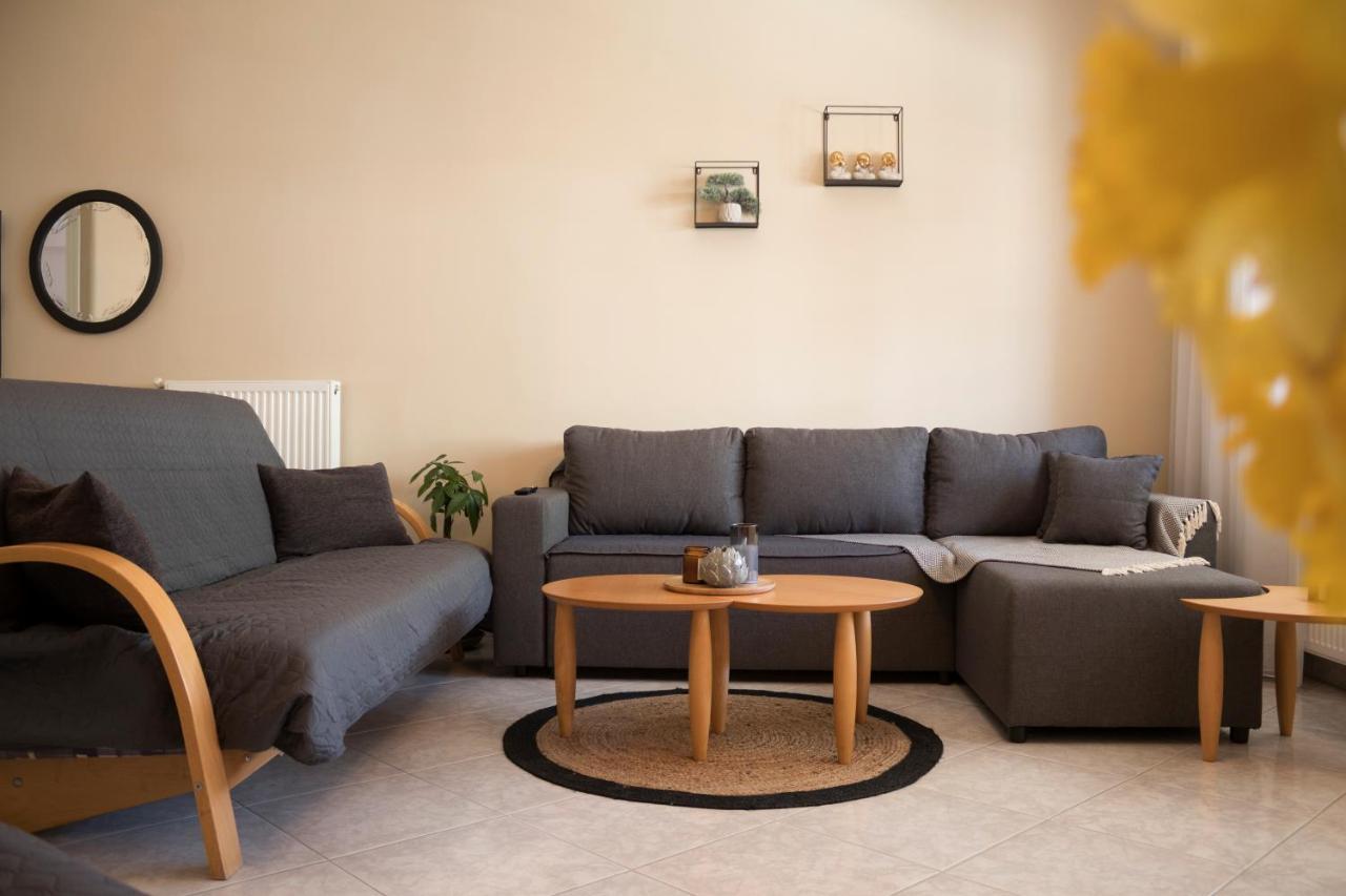 Silene Luxury Apartment Néa Péramos Buitenkant foto