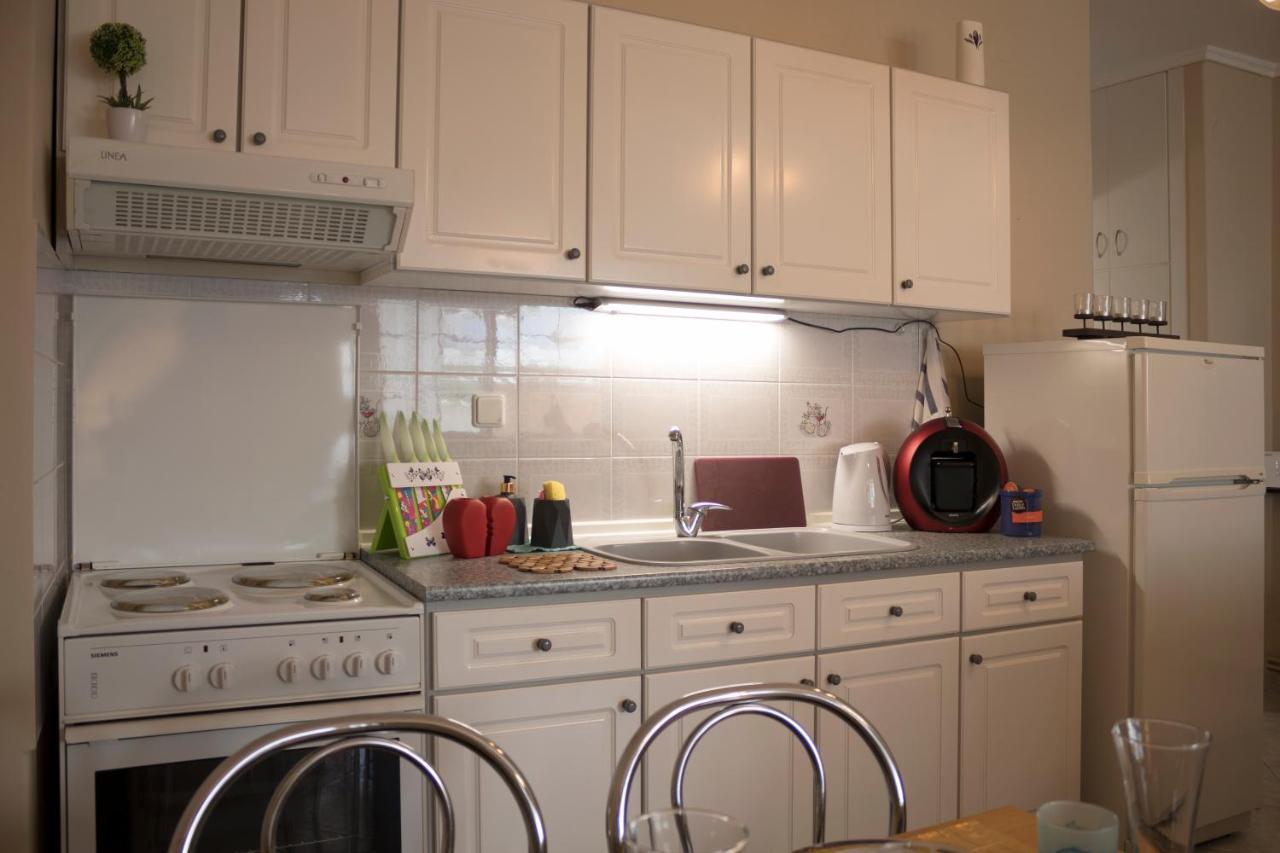 Silene Luxury Apartment Néa Péramos Buitenkant foto